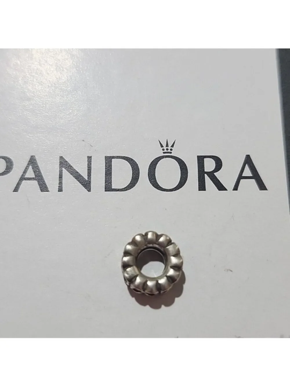 Pandora Retired Sterling Silver Aloha Spacer Bead - 790498